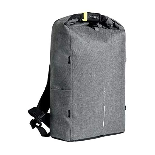 XD Design Urban Lite stöldskyddsryggsäck, Färg: grå, Taille unique